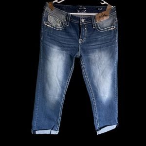 Vigoss capri jeans heritage fit NWOT